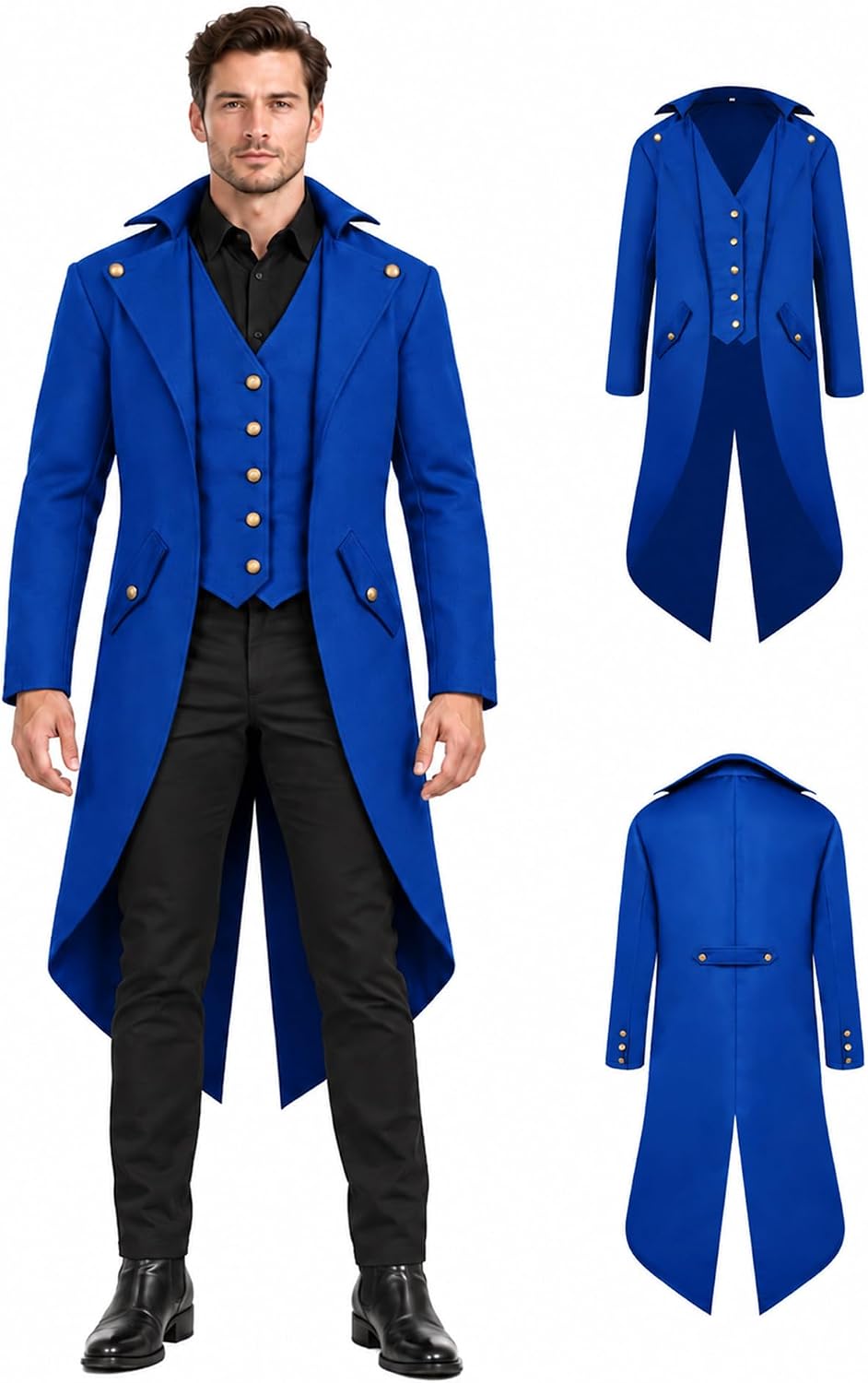 Detalle de BITSEACOCO Pirate Tailcoat Jacket Polyester