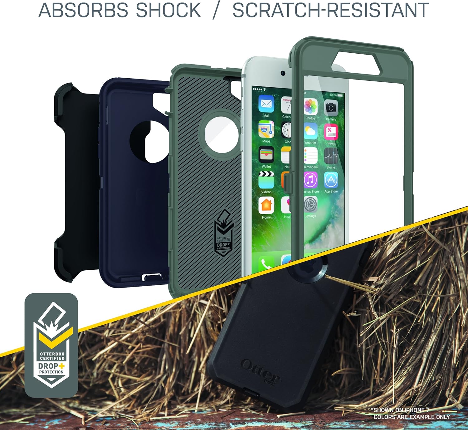 Thumbnail 2 de OtterBox Defender pour iPhone 7/8/SE 2e gen/SE 3e gen – coque ultra-robuste avec protection multicouches