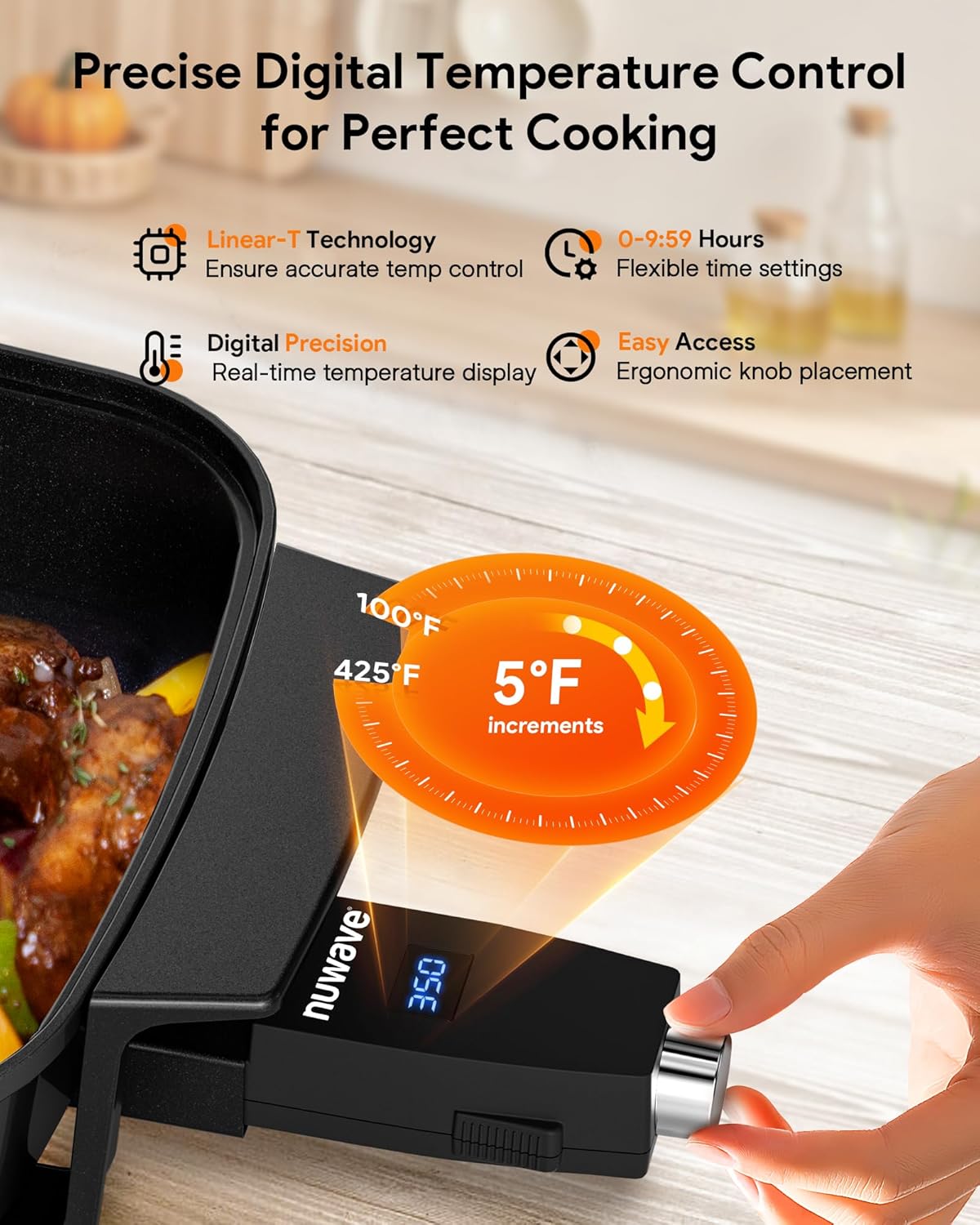 Thumbnail 2 de Nuwave Medley XL 7qt Digital Skillet