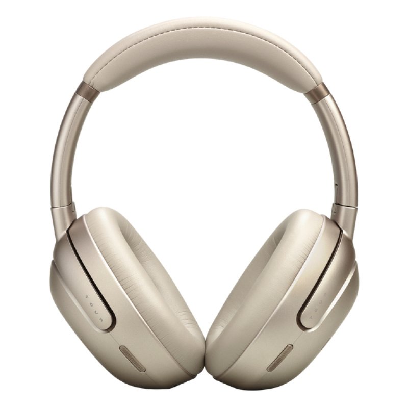 Detalle 2 de JBL Tour One M3: Auriculares inalámbricos con cancelación de ruido y 8 micrófonos (Crema)