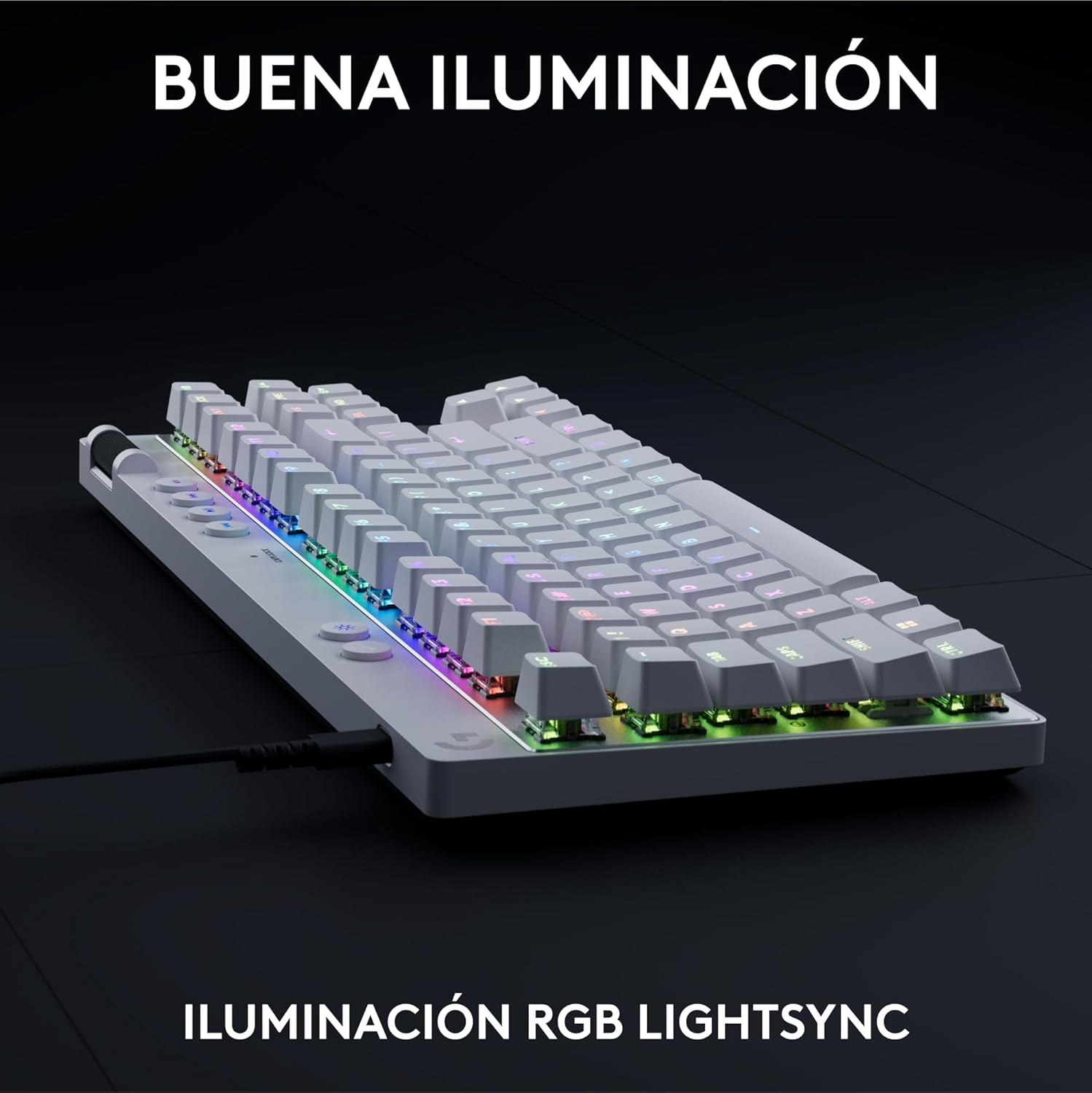 Thumbnail 5 de Logitech G PRO X TKL RAPID Teclado Para Gaming RGB 🎮