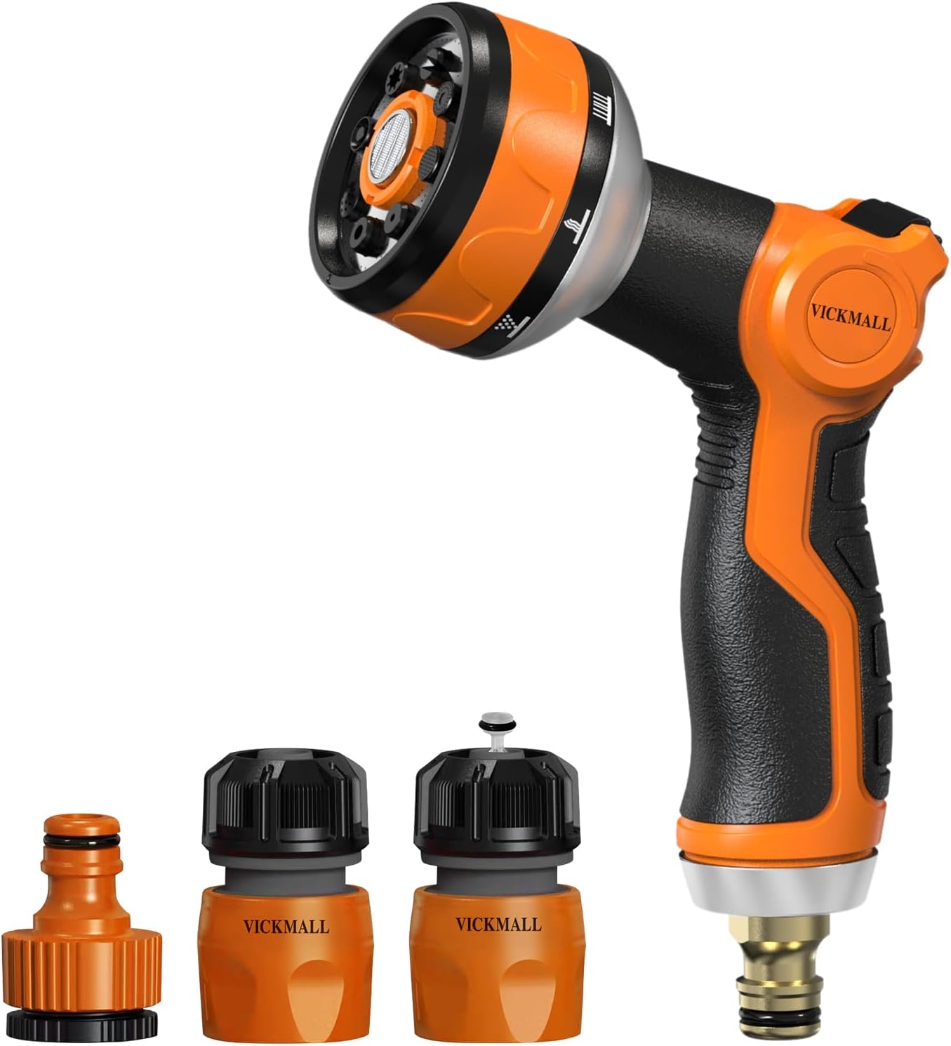 Detalle de VICKMALL Hose Spray Gun 50 ft garden hose