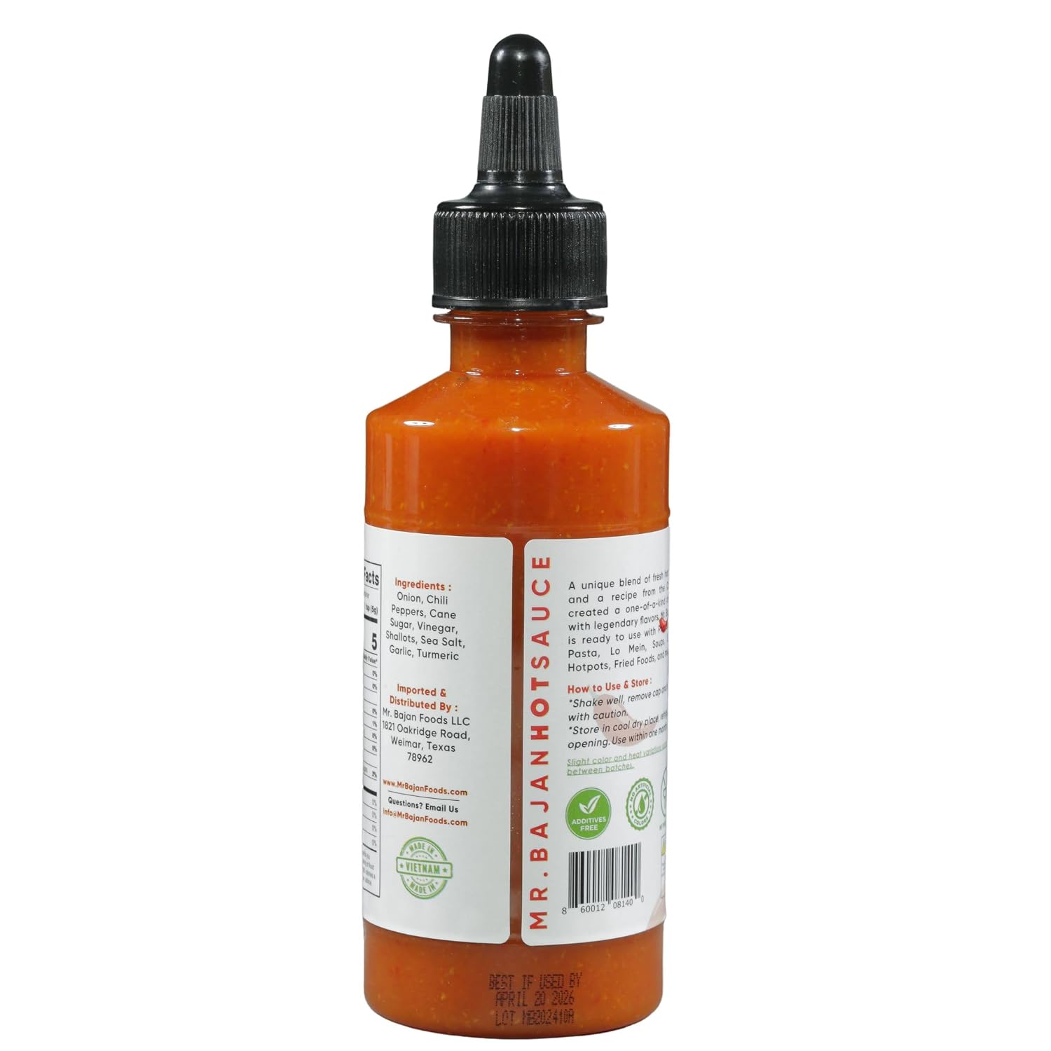 Thumbnail 5 de Mr. Bajan Level 1 Caribbean Vietnamese Hot Sauce, Vegan and Additive-Free
