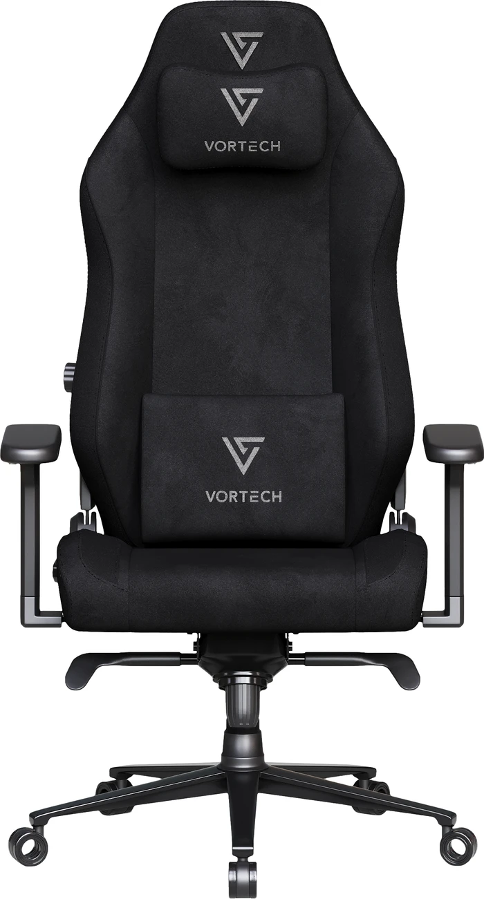 Thumbnail 1 de Vortech Prestige Plus Gaming-Stuhl Schwarz – ergonomisch, lange Sessions geeignet