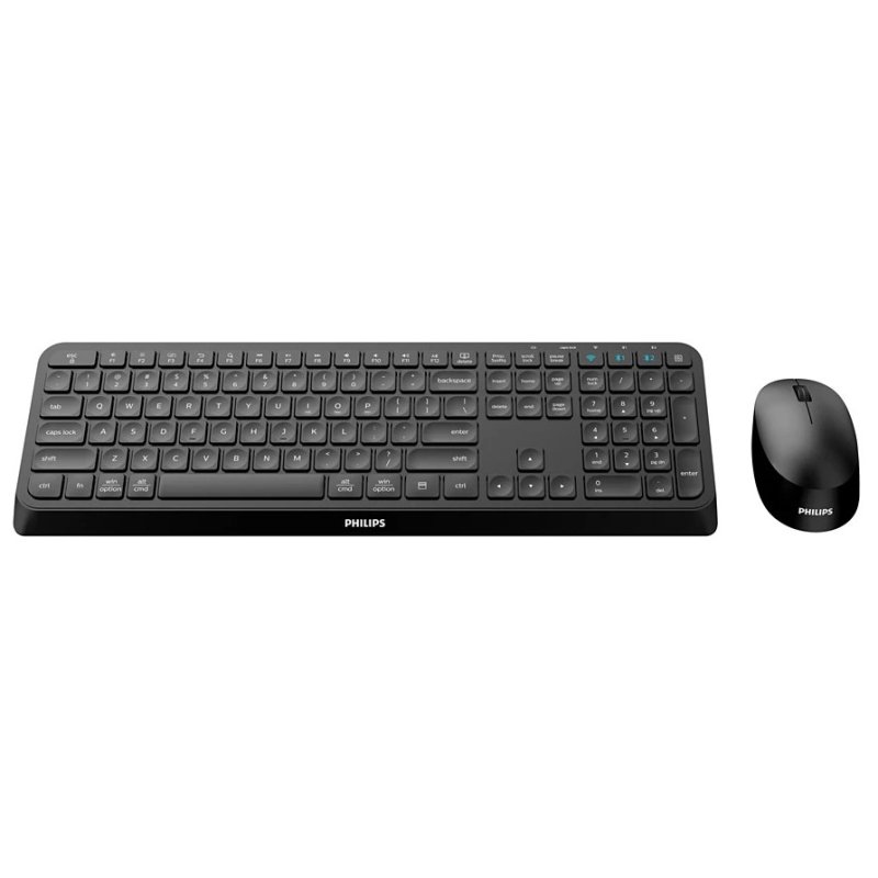 Thumbnail 2 de Philips 4000 Series SPT6407B/16 Combo teclado y ratón 1600 DPI negro ⌨