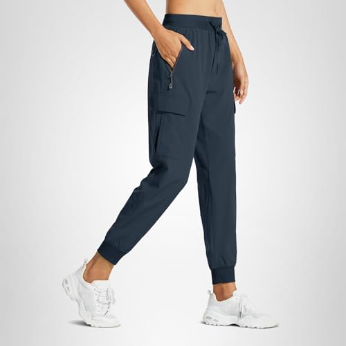 Thumbnail 7 de Libin Pantaloni Trekking Donna Cargo Jogger Estivi 27" Blu Navy M