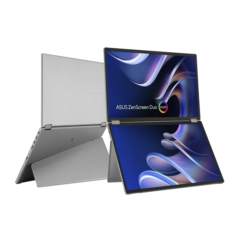 Thumbnail 3 de ASUS ZenScreen Duo OLED MQ149CD 14″: doble visión portátil para productividad y creatividad