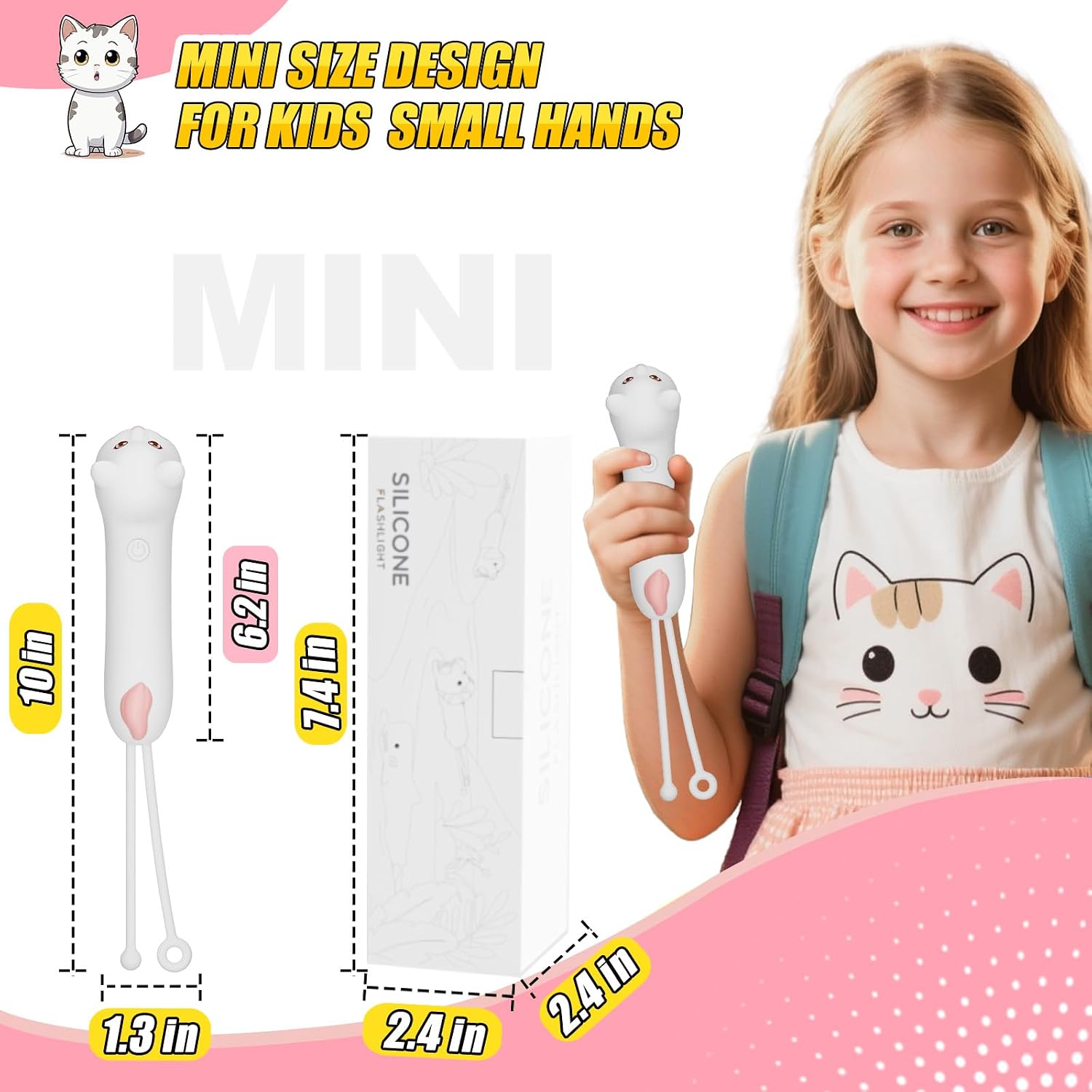 Detalle 2 de ZKLiLi dimmbare High Lumen LED-Taschenlampe