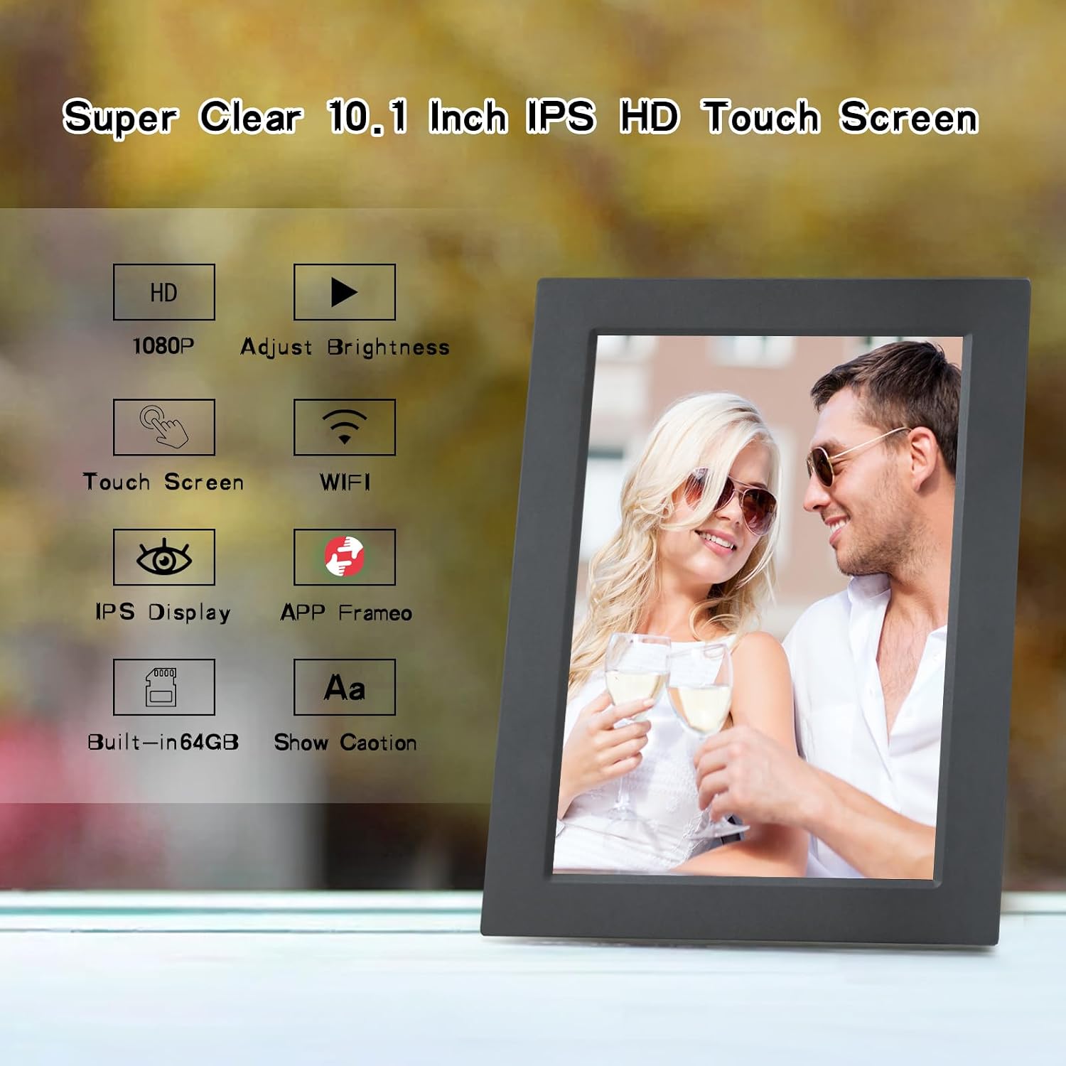 Thumbnail 4 de Frameo WLAN 10,1 Zoll Digitaler Fotorahmen