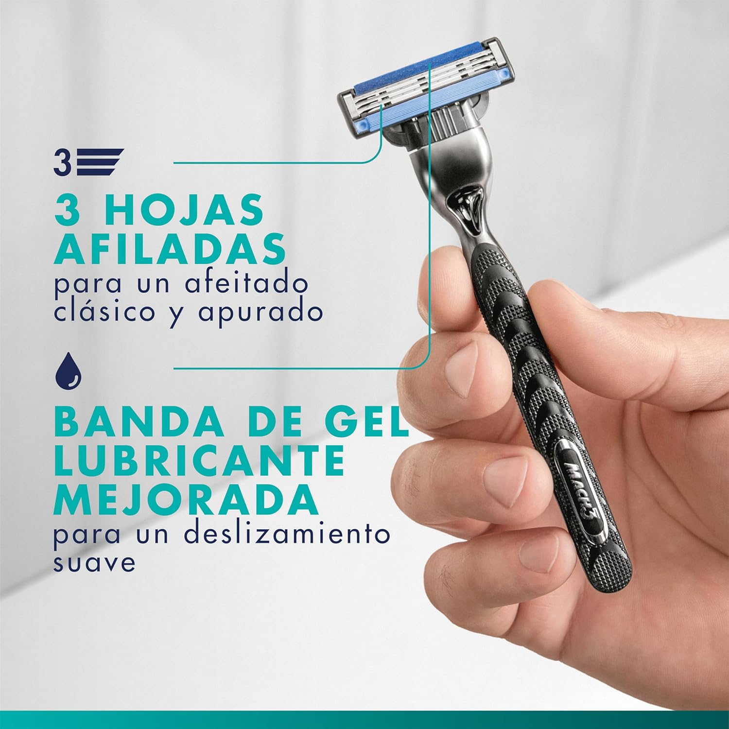 Thumbnail 5 de Gillette Mach3 Maquinilla con 6 recambios