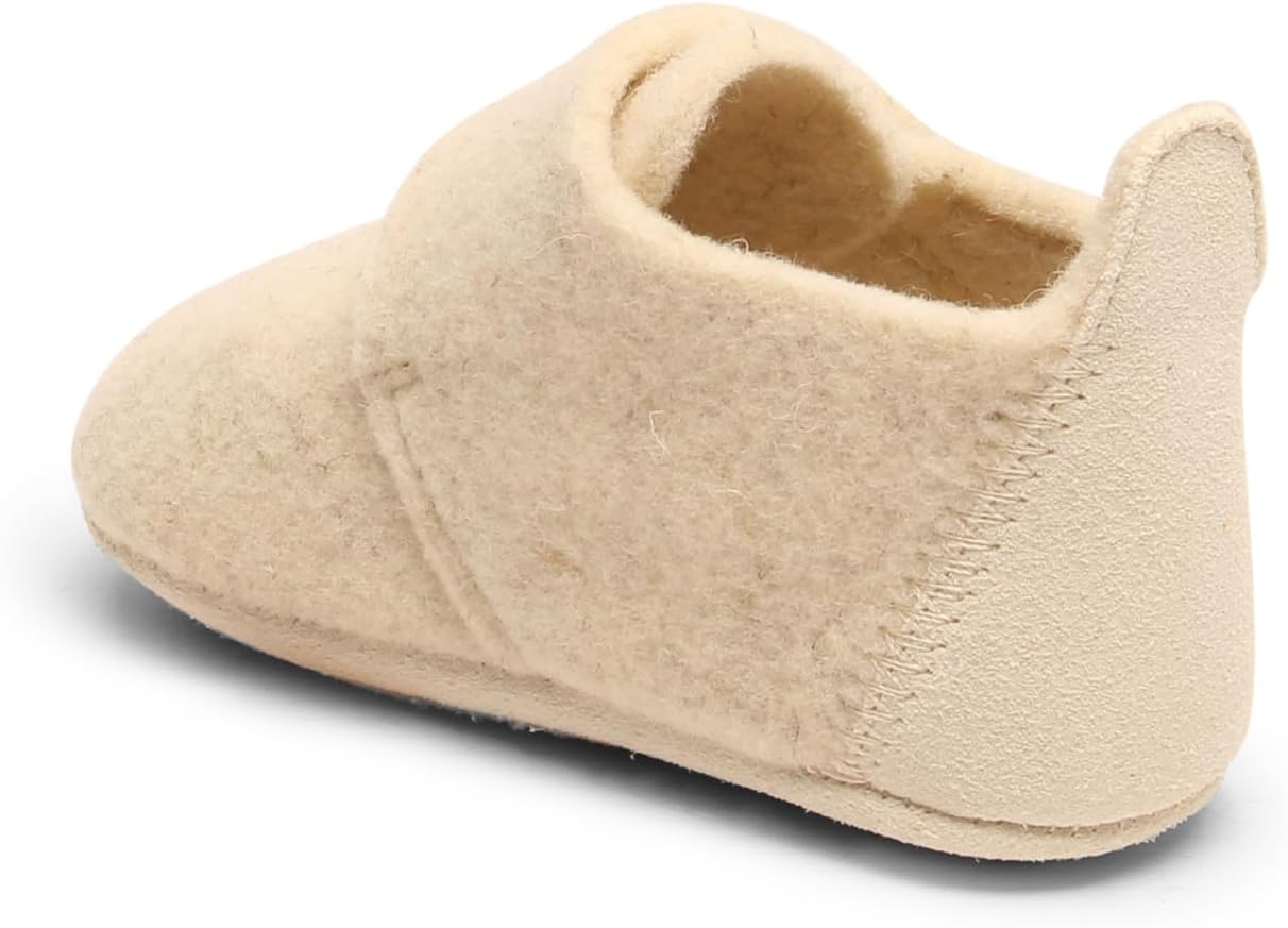 Thumbnail 1 de Bisgaard Baby Wool Hausschuhe mit Klettverschluss – warme Woll-Niedrige Schlappen für Kinder