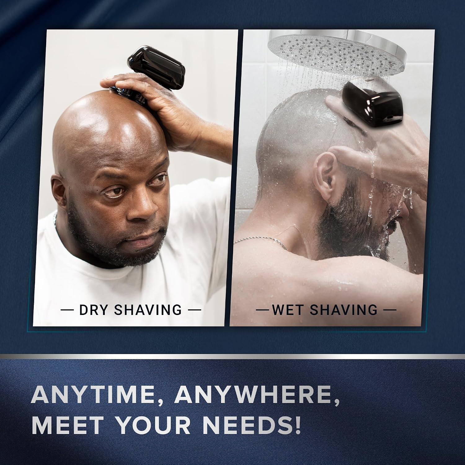 Thumbnail 4 de Electric Head Shaver for Bald Men: Cordless, Waterproof, and Skin-Friendly for a Close Shave