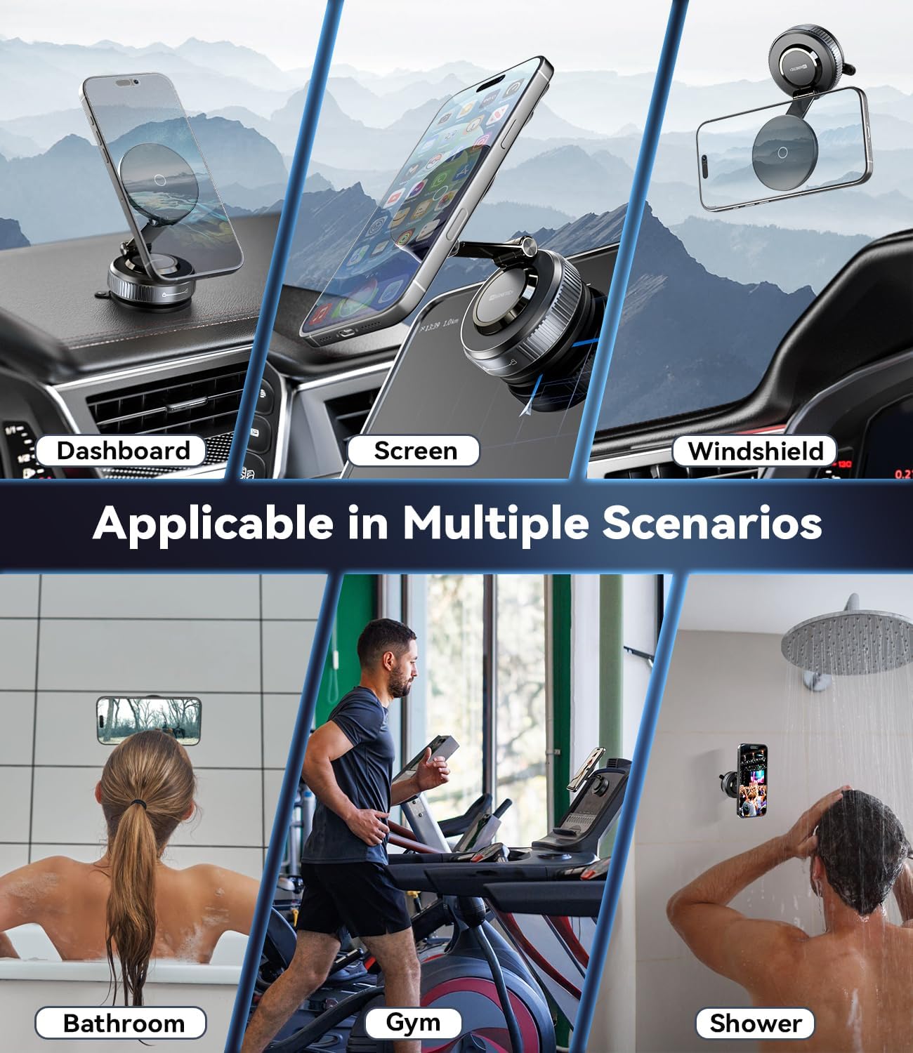 Thumbnail 1 de ALAFLY Vacuum Magnetic Phone Holder