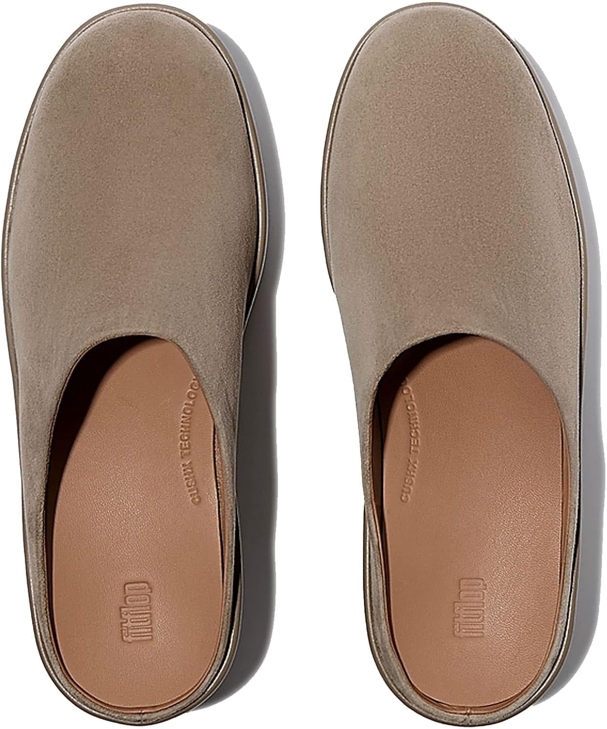 Detalle de Fitflop Women's Platfforms Suede Heeled MulesMule
