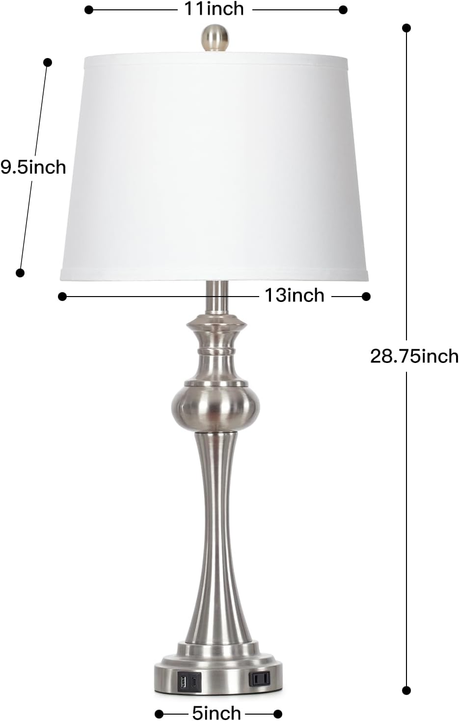 Thumbnail 6 de Table Lamps 28.75-inch
