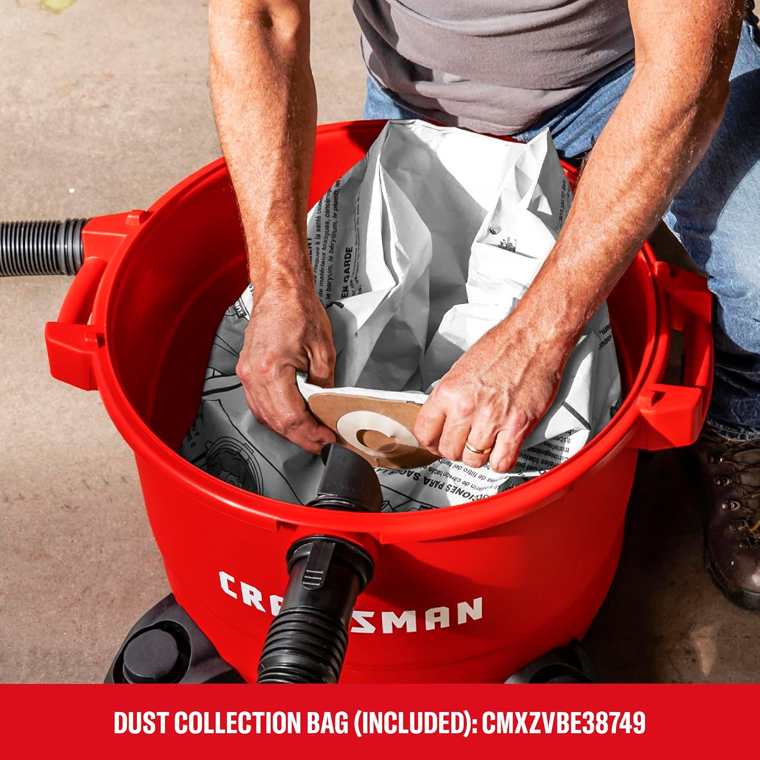 Detalle de Craftsman CMXEVBE17595 6.5 Peak HP wet/dry vac