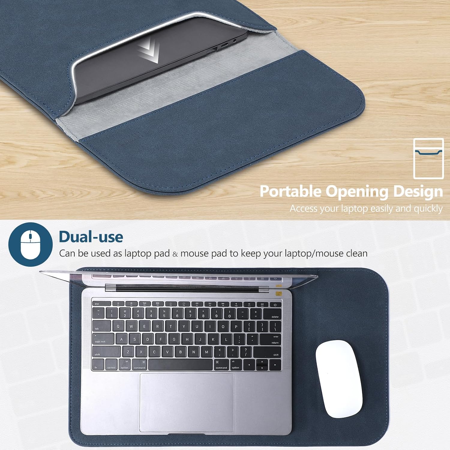 Thumbnail 4 de HYZUO laptop sleeve case 12.4 x 9.05in