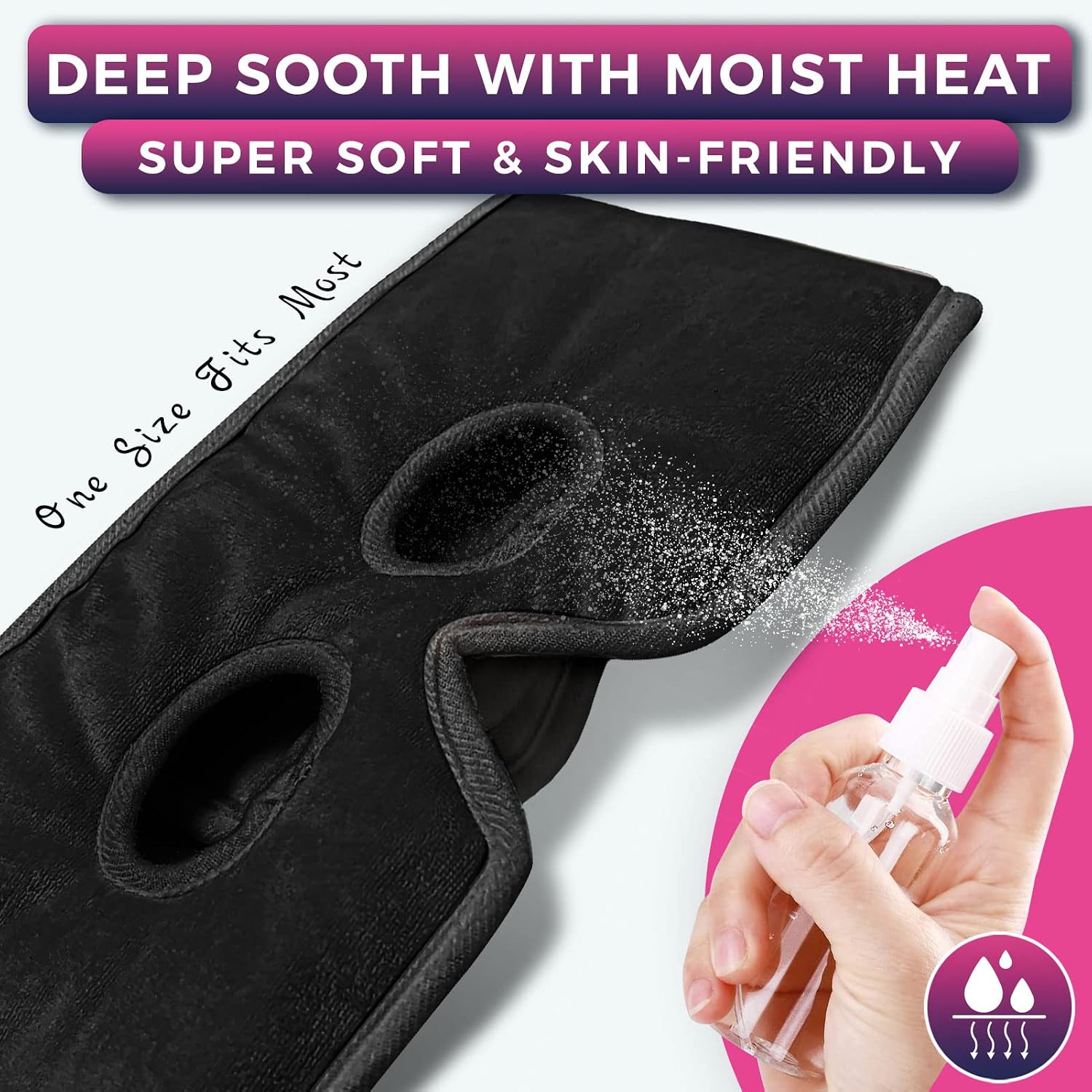 Thumbnail 3 de CREATRILL SIN100-10C Heated Sinus Mask for Face & Eyes, 3 Heat Levels