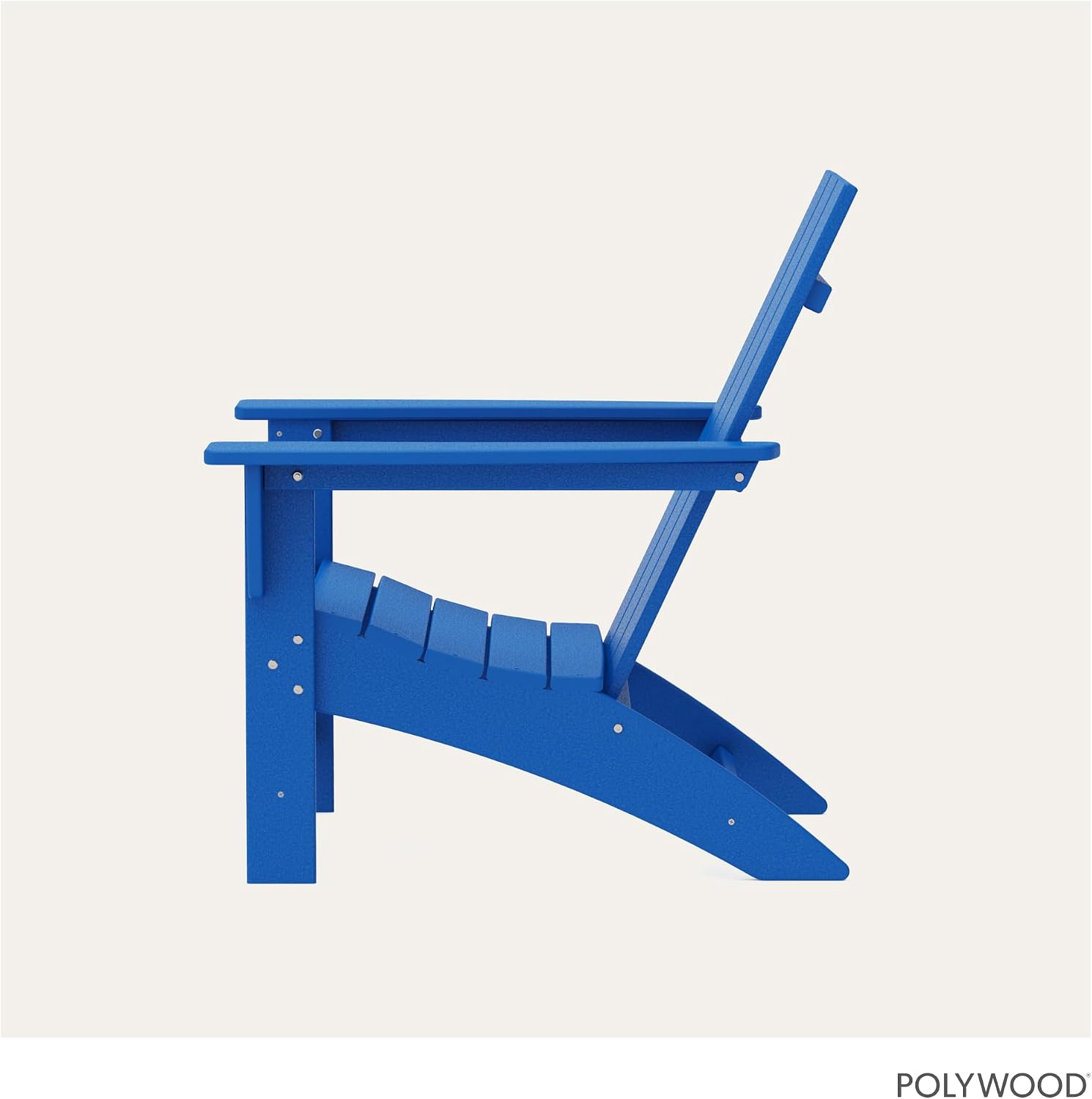 Detalle 2 de POLYWOOD Adirondack Chair in HDPE