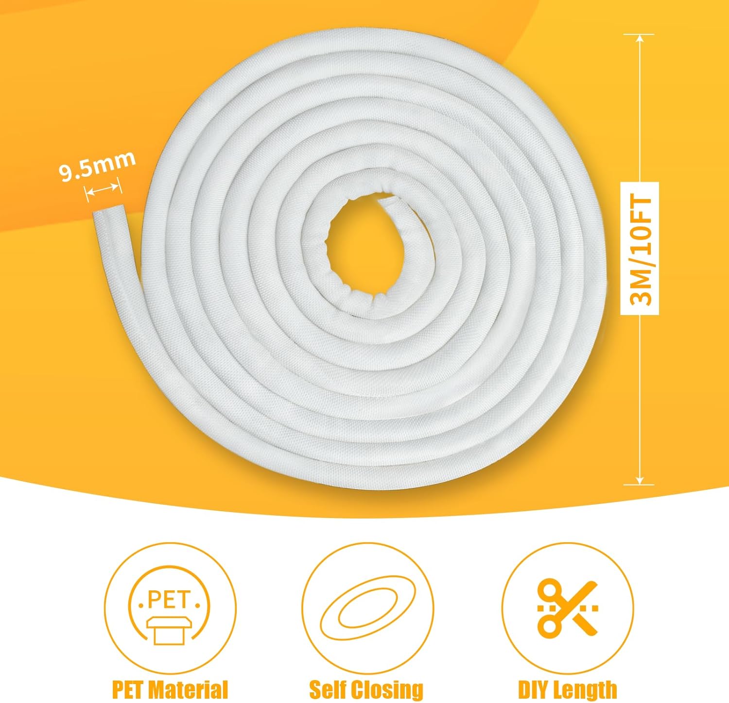 Thumbnail 2 de Cozary Gaine Cable 3m 9,5 mm souple