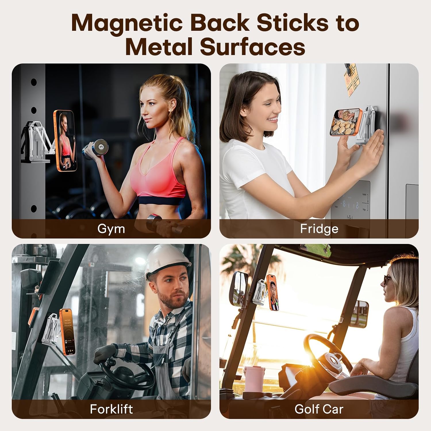 Detalle 2 de OMOTON 360° Rotating MagSafe Tripod Mount for iPhone