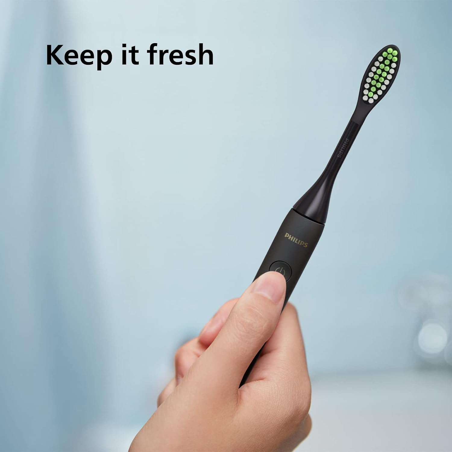 Detalle 2 de Philips One Electric Toothbrush Brush Head - Pack of 2 (BH1022/06), Grey