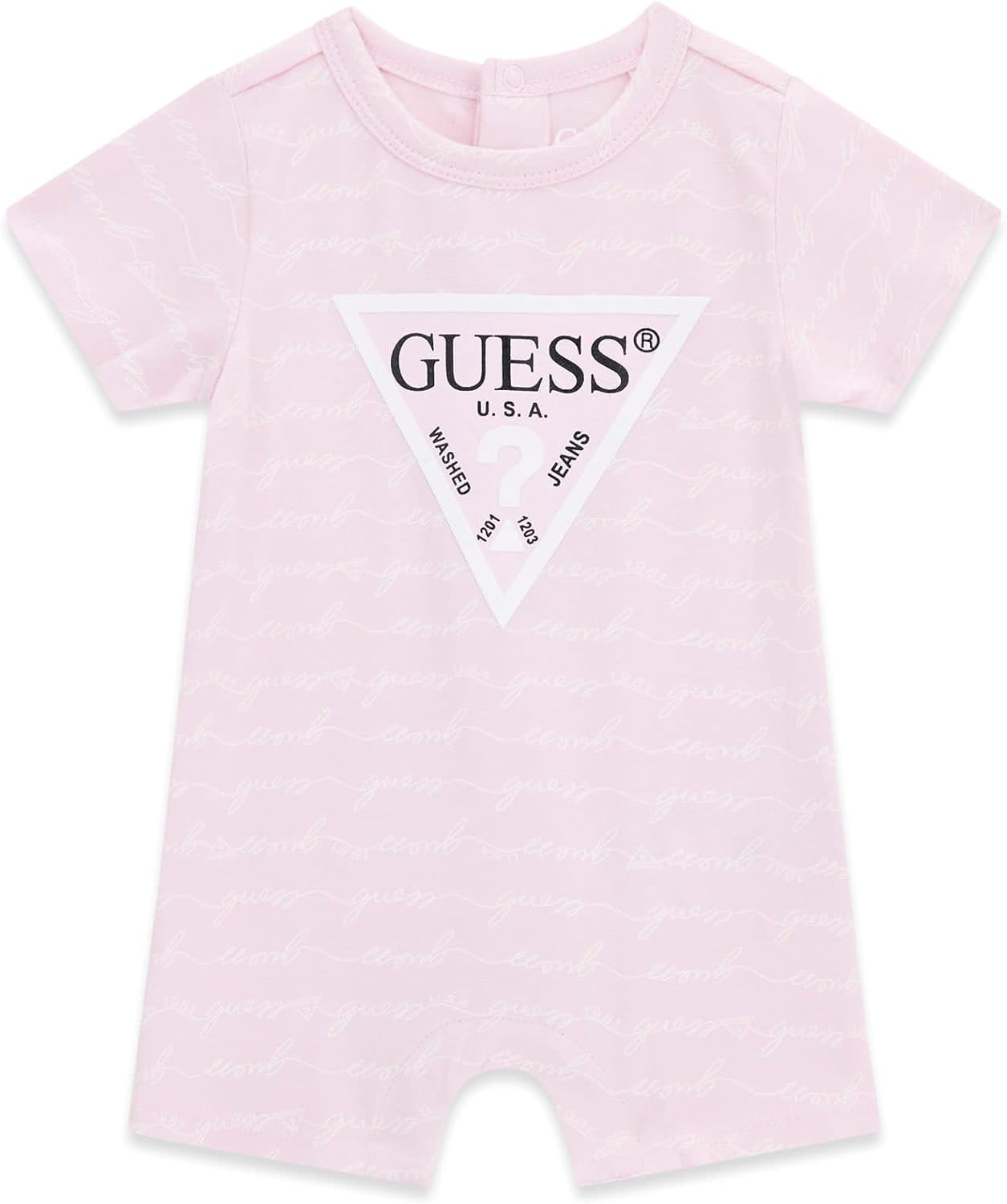 Detalle de GUESS Baby Shortie in Organic Stretch Jersey