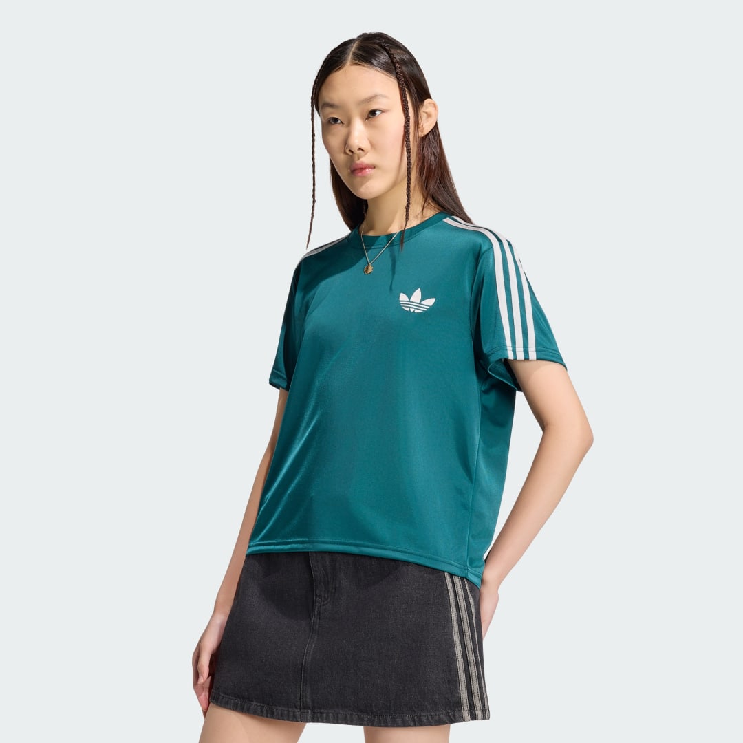 Detalle de Camiseta Firebird Adidas – Verde