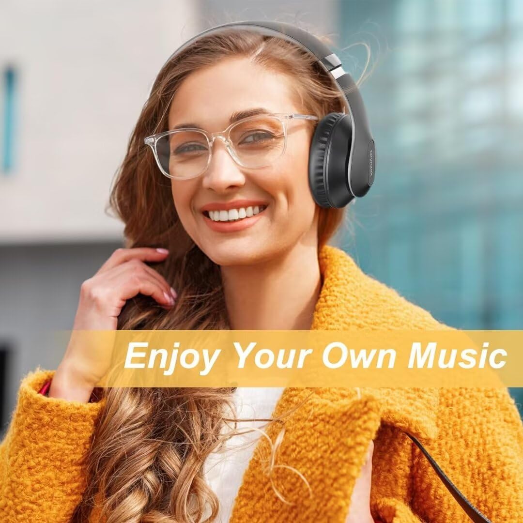 Thumbnail 6 de Glynzak WH207A Over-Ear Bluetooth Headphones, 65-Hour Playtime, 6 EQ Modes