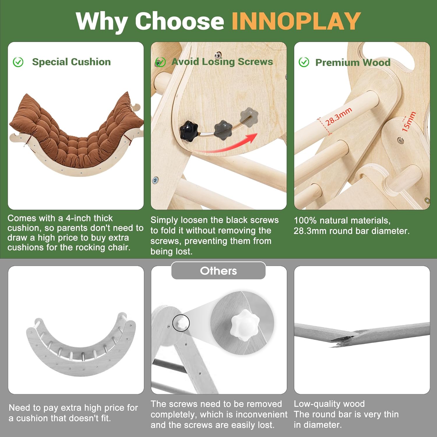 Thumbnail 2 de Yrthe Voitom Kletterdreieck 5 in 1 ab 1,5 Jahren