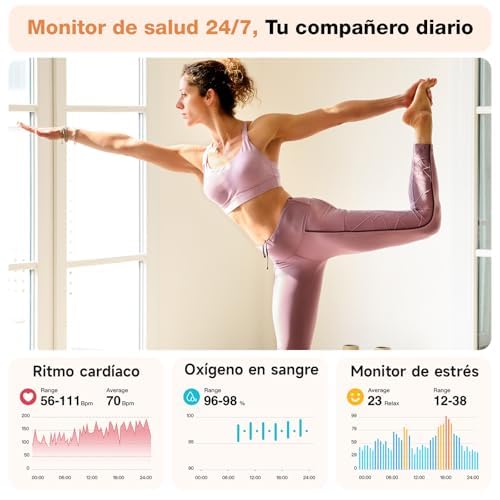 Thumbnail 3 de VRPEFIT Smart Watch para mujer y para hombre: 1.83" HD, llamadas Bluetooth y Alexa integrada