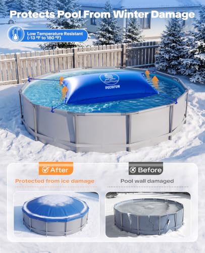 Detalle 2 de Pechfun Cuscino invernale piscina 120x240 cm in PVC con valvola Boston