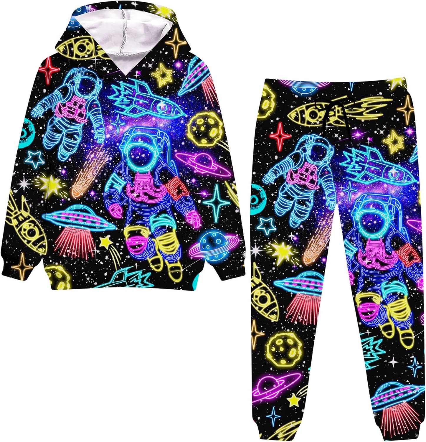 Detalle de Uideazone Boys' Sweatsuit Set 5–14Y