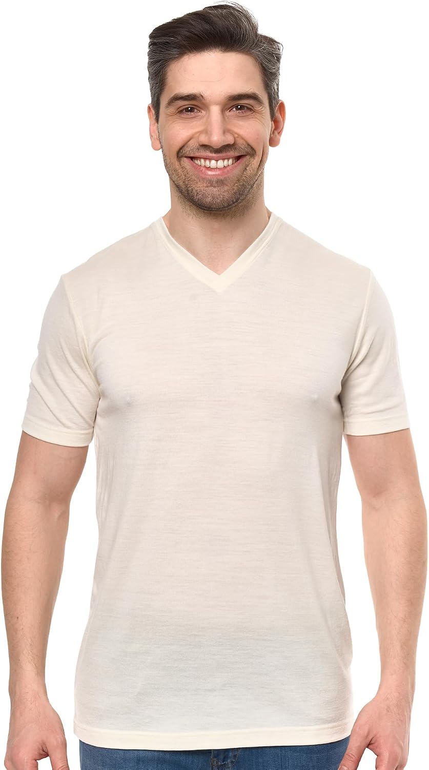 Thumbnail 6 de Merino Shirt Herren 100% Wolle