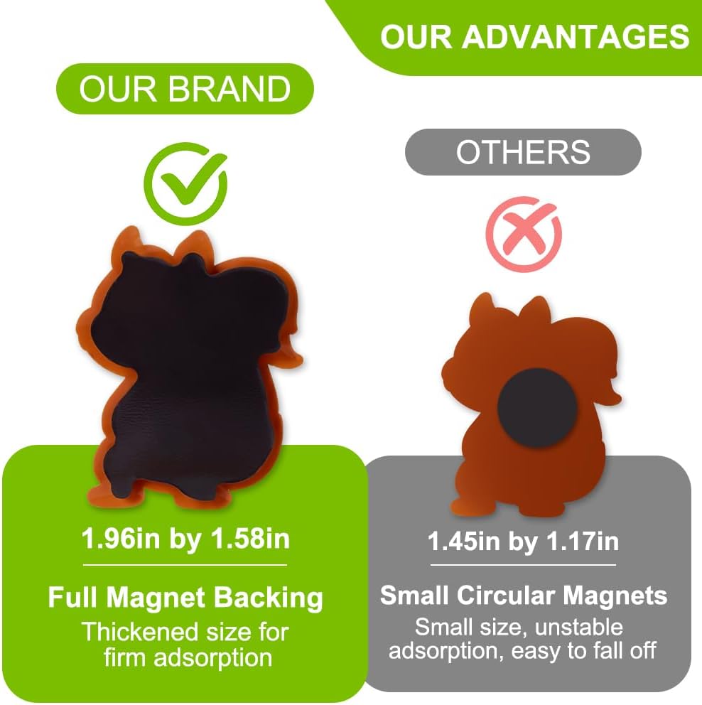 Detalle de XIMISHOP 12PCS Forest Animal Fridge Magnets for Kids