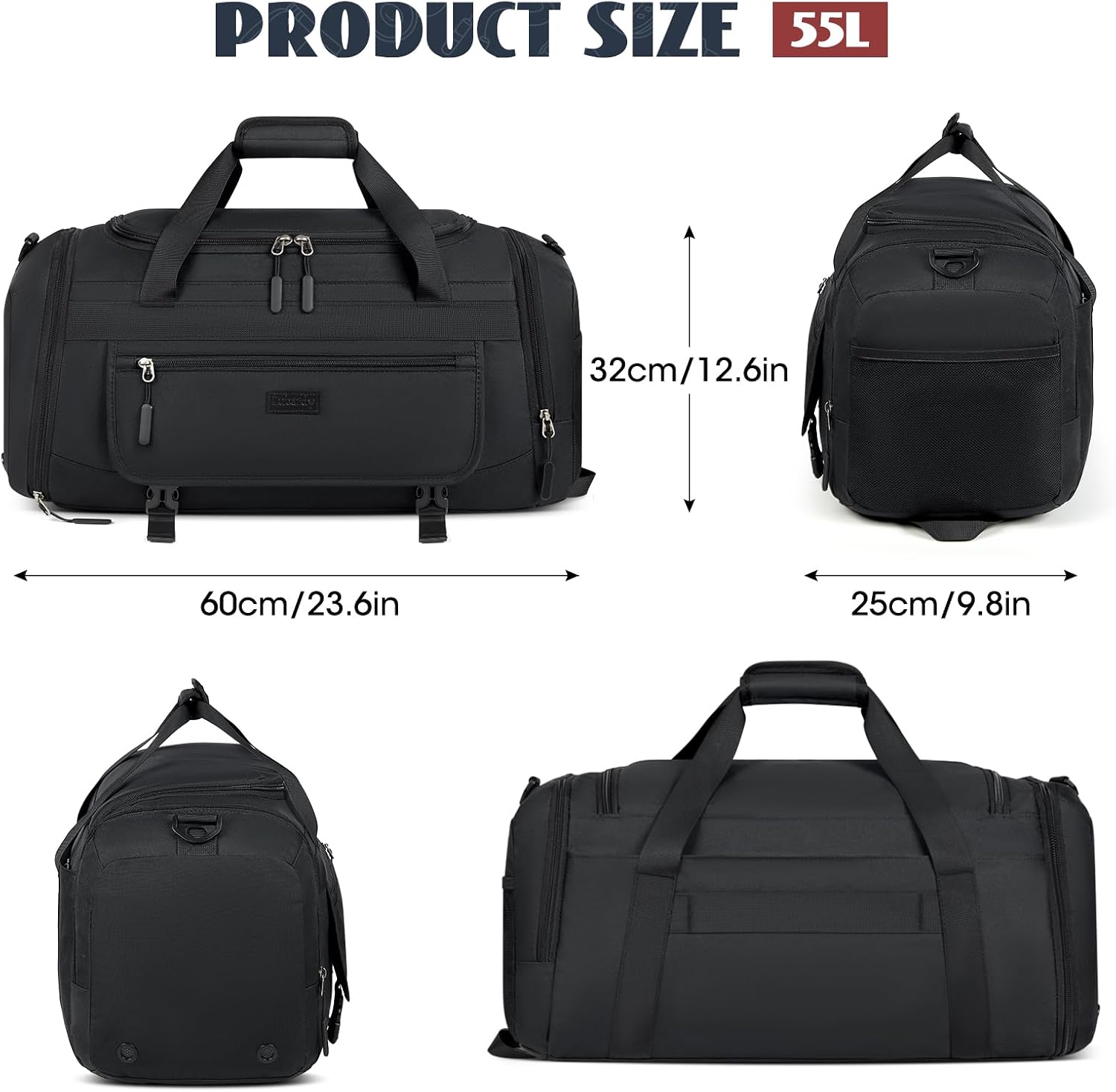 Thumbnail 4 de Sac de sport 55L avec compartiment chaussures