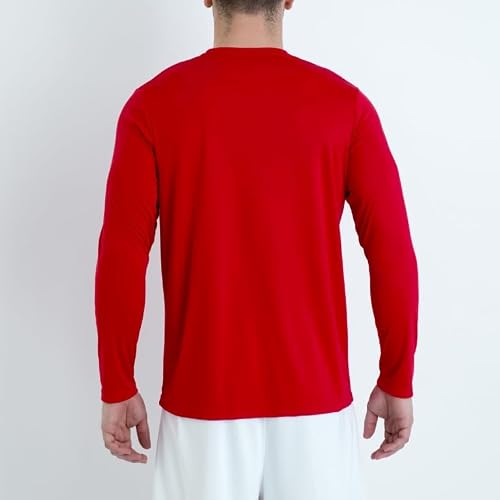 Detalle 2 de Joma Camiseta Deportiva Manga Larga Combi XXS, roja