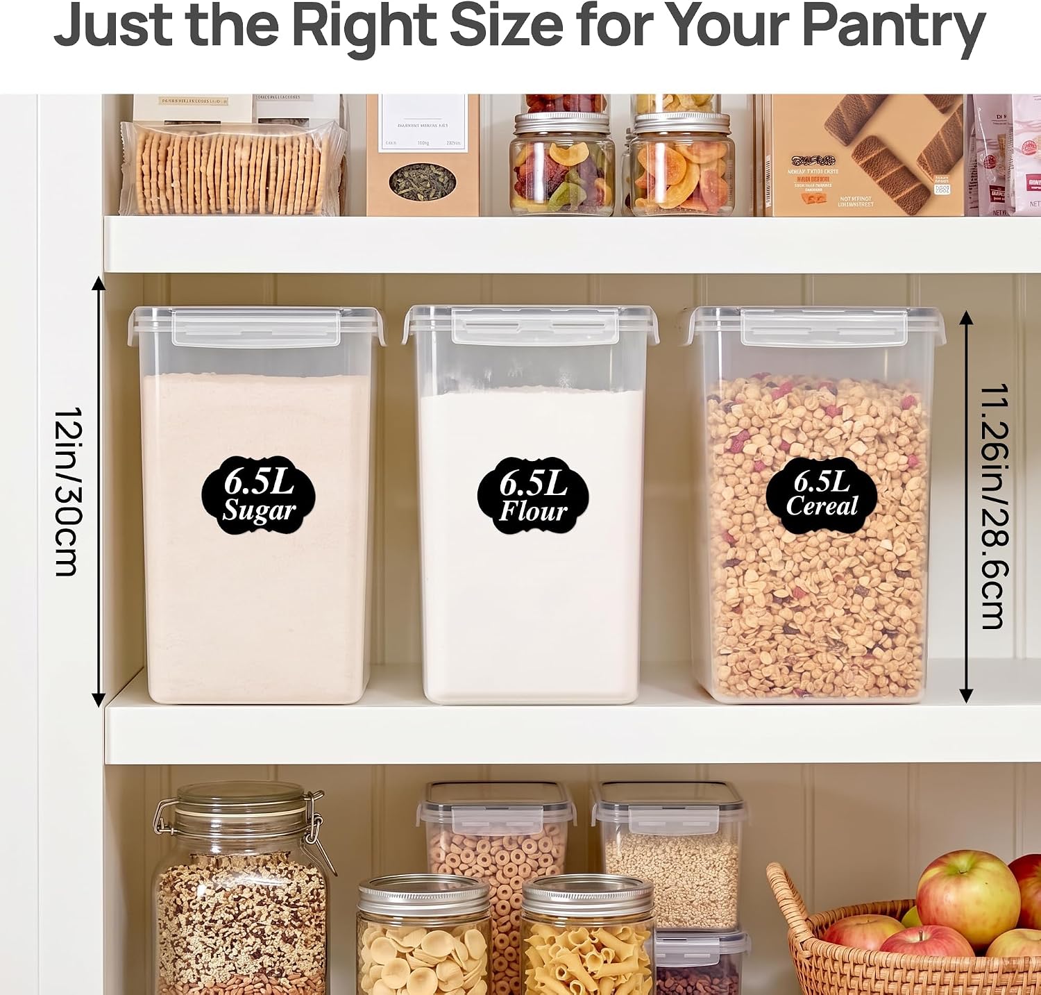 Detalle de Vtopmart Food Storage Containers, 6.5L