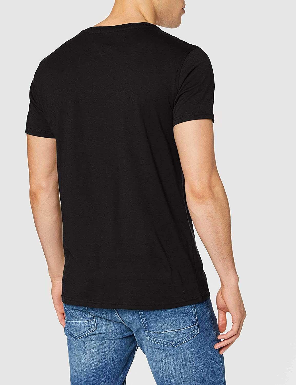 Thumbnail 3 de Tommy Jeans Basic T-Shirt – schlichtes Kurzarmshirt aus Baumwolle mit Stretch-Komfort