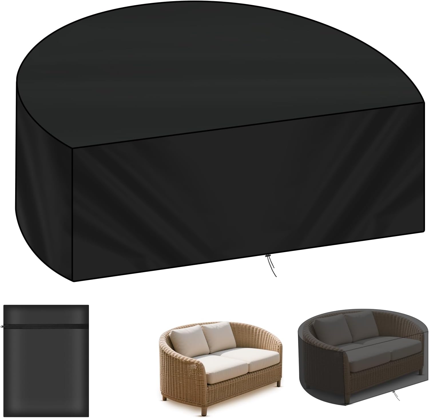 Detalle de AOOWU Copertura Lettino 230x120x100 cm 🛋