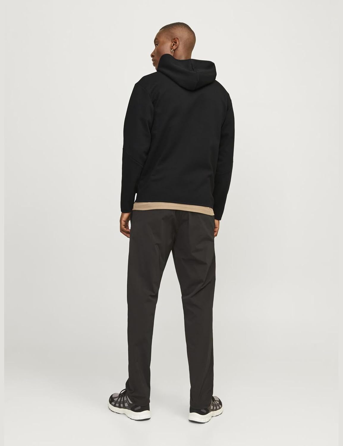 Detalle de Jack & Jones Jcofusion Sweat Zip Hood Herrenjacke