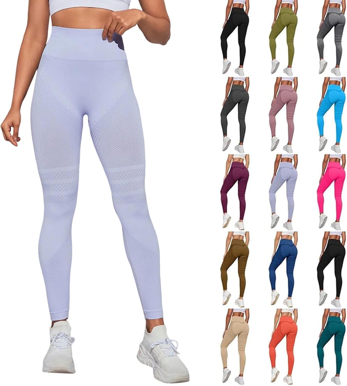 Thumbnail 6 de Solenao Leggings 3D Anticellulite Donna – Modellamento e Comfort ad Alta Vita