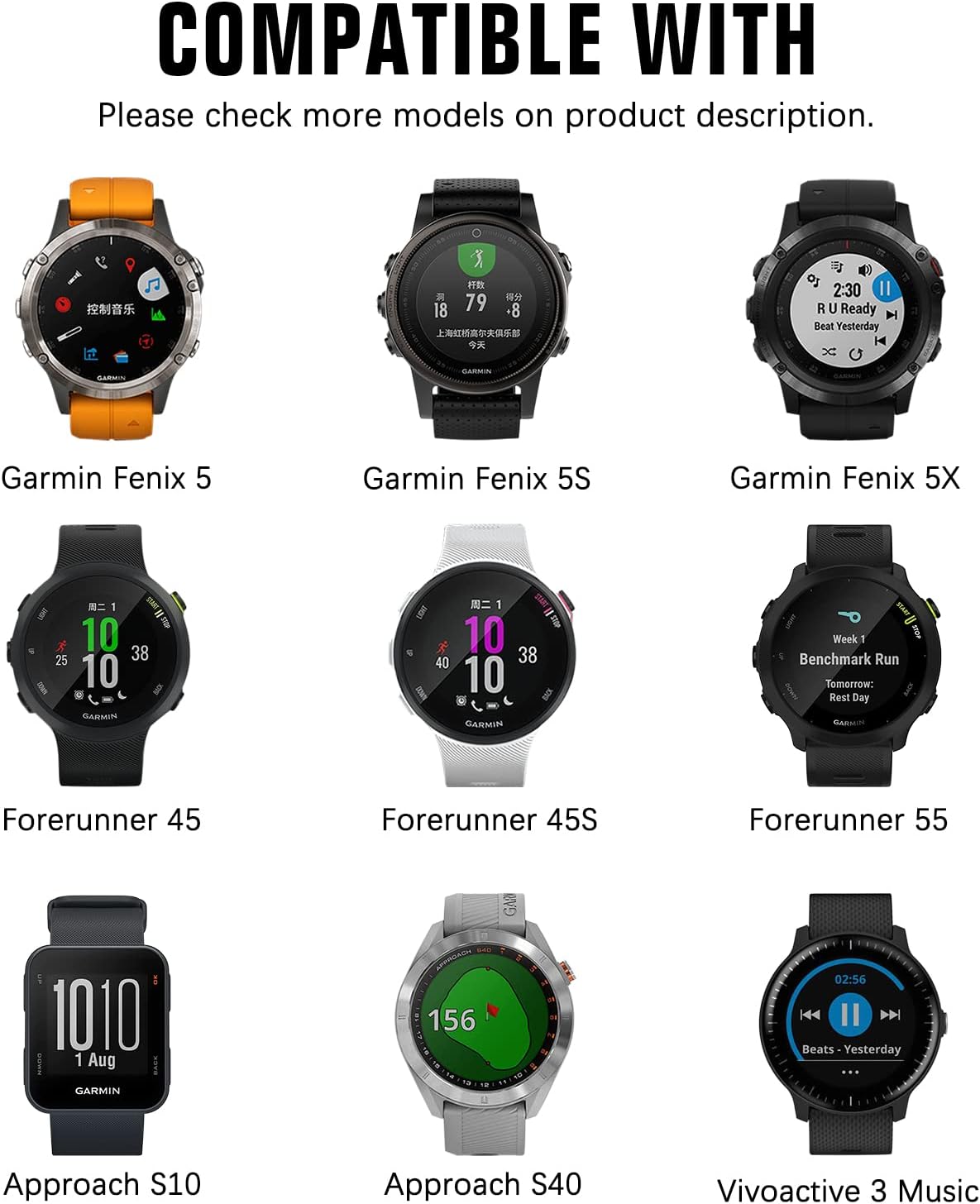 Thumbnail 1 de MoKo Aluminium Charging Dock for Garmin Watches (Fenix, Vivoactive, Forerunner, Venu) – Space Grey