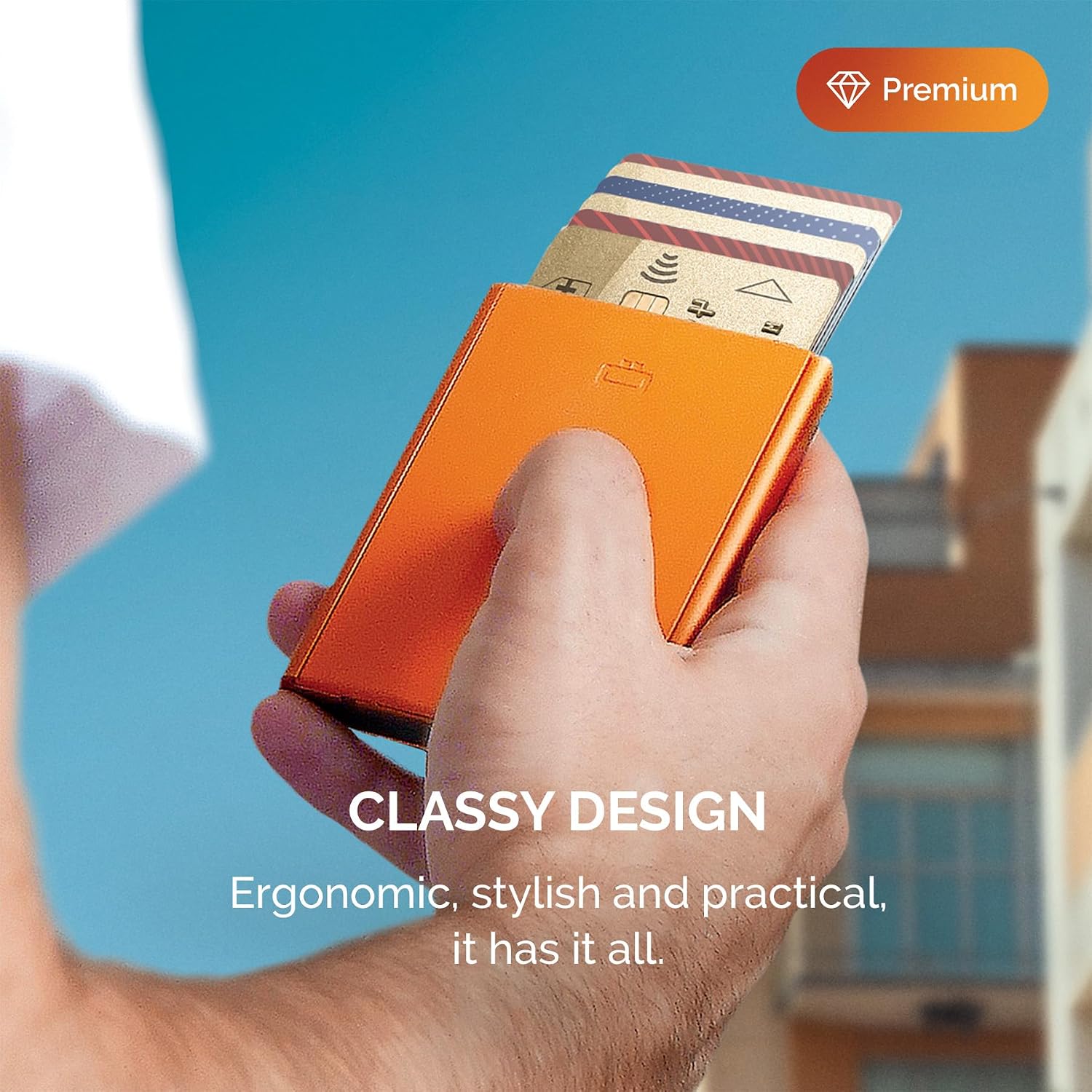 Thumbnail 4 de ÖGON -DESIGNS- Automatic Aluminium Card Holder