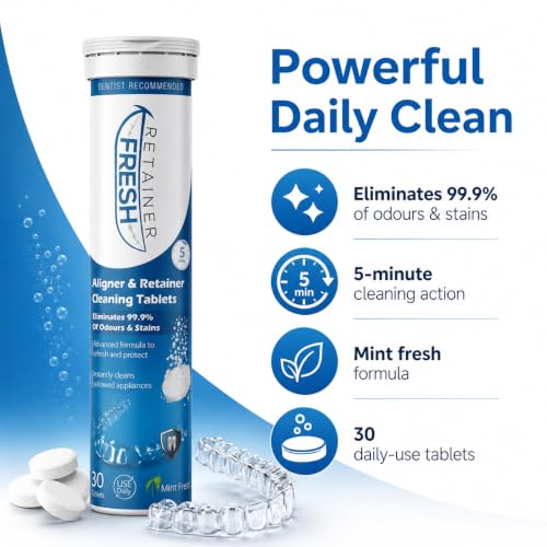Thumbnail 2 de Retainer Fresh Retainer Cleaner Tablets – 30 Tablets