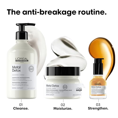 Detalle 2 de L’Oréal Professionnel Metal Detox Aceite, Protección y Brillo