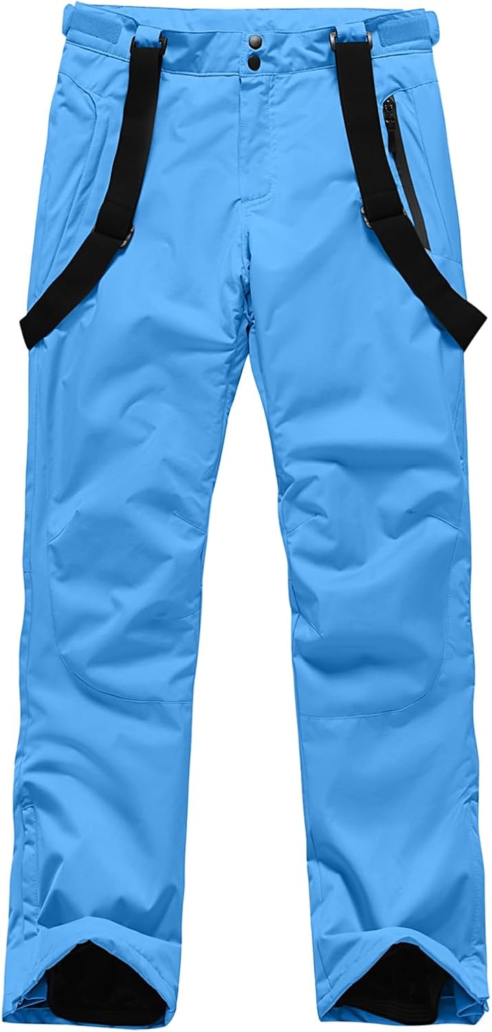 Thumbnail 2 de YEEFINE Men's Snow Ski Pants Insulated Waterproof