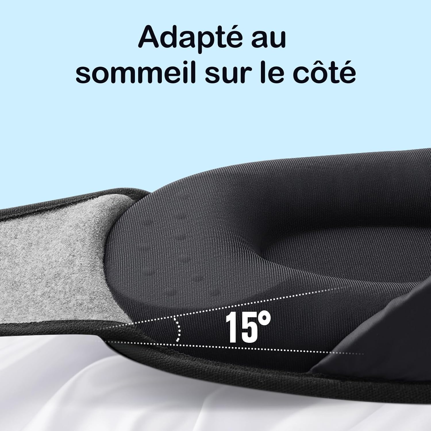 Detalle 2 de INNELO Masque de sommeil 3D 12 mm