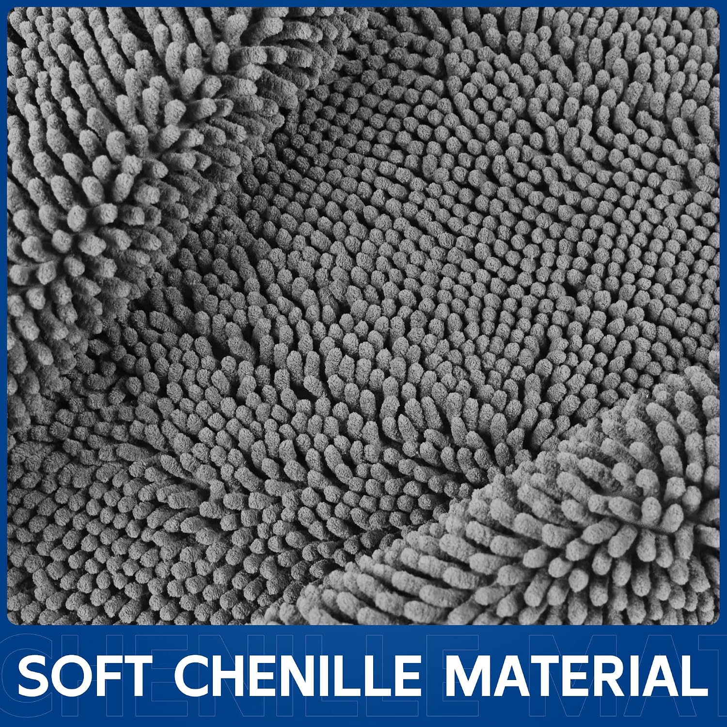 Detalle de Naturei Chenille Door Mat 60" x 36