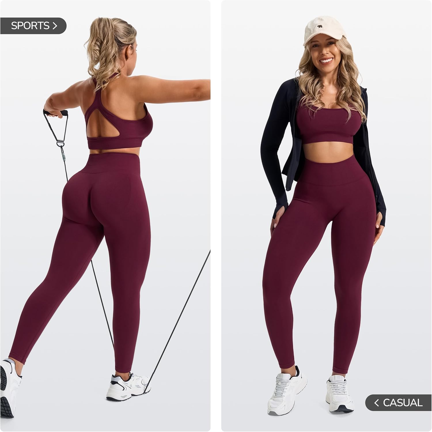 Thumbnail 4 de JOYSPELS Seamless Gym Leggings High Waist